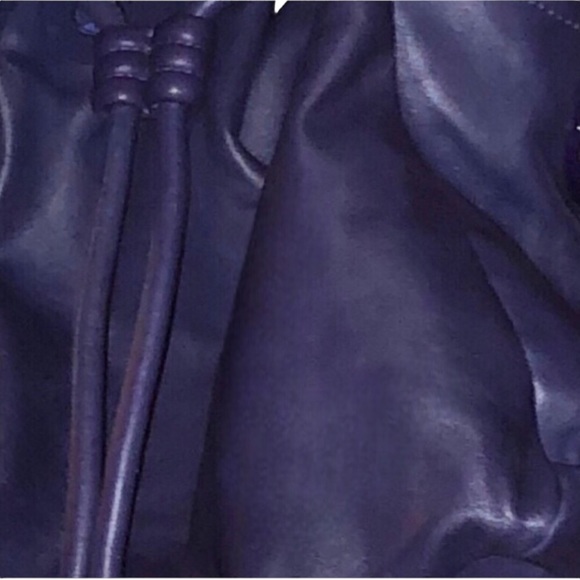 Coach Resort Leather Drawstring Limited Edition Bag in purple (2A) - Picture 9 of 12